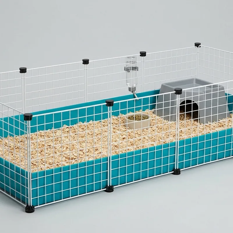 Large C&C-Style Coroplast Cage